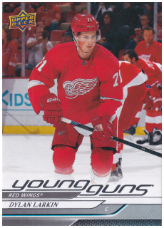 2024-25 UD Series 2 - Dylan Larkin - Young Guns Achievement #YGA-17