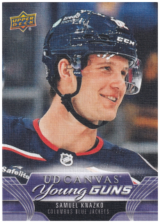 2023-24 UD Extended Series - Samuel Kňažko - Young Guns Canvas #C379