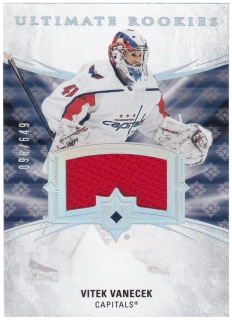 2020-21 UD Ultimate Collection - Vítek Vaněček - Jersey Relics /649 #135