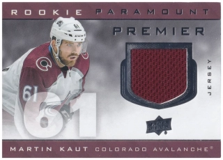 2020-21 UD Premier - Martin Kaut - Rookie Paramount Jersey Relics #P-MK