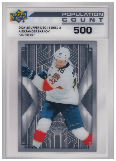 2024-25 UD Series 2 - Aleksander Barkov - Population Count 500 #PC-56