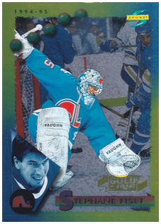 1994-95 Score - Stephane Fiset - Gold Line #126