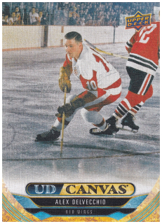 2024-25 UD Series 2 - Alex Delvecchio - Canvas Retired #C252