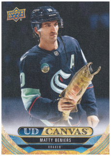2024-25 UD Extended Series - Matty Beniers - Canvas #C319