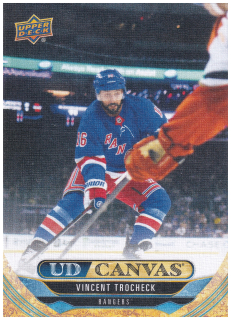 2024-25 UD Extended Series - Vincent Trocheck - Canvas #C277