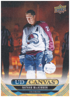 2024-25 UD Extended Series - Nathan MacKinnon - Canvas #C279