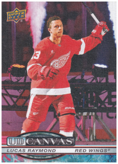2025-26 UD Series 1 - Lucas Raymond - Canvas #C-21