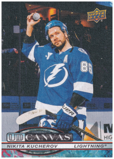 2025-26 UD Series 1 - Nikita Kucherov - Canvas #C-7