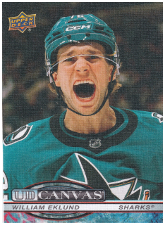 2025-26 UD Series 1 - William Eklund - Canvas #C-6