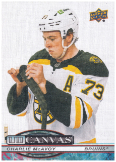 2025-26 UD Series 1 - Charlie McAvoy - Canvas #C-39