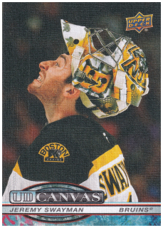 2025-26 UD Series 1 - Jeremy Swayman - Canvas #C-62