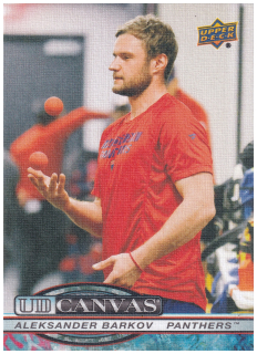 2025-26 UD Series 1 - Aleksander Barkov - Canvas #C-87