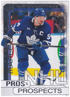 2024-25 UD Extended Series - Auston Matthews - Pros & Prospects #PP-40