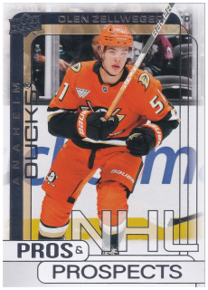 2024-25 UD Extended Series - Olen Zellweger - Pros & Prospects #PP-18