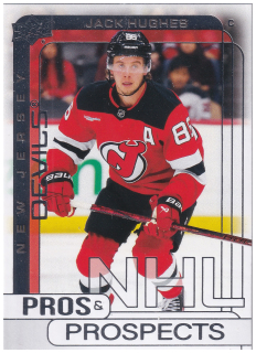 2024-25 UD Extended Series - Jack Hughes - Pros & Prospects #PP-6