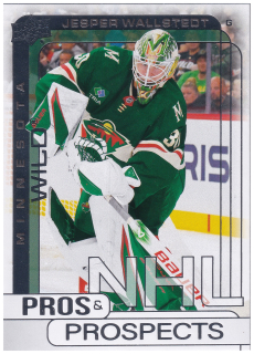 2024-25 UD Extended Series - Jesper Wallstedt - Pros & Prospects #PP-27