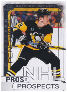 2024-25 UD Extended Series - Rutger McGroarty - Pros & Prospects #PP-7