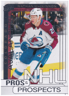 2024-25 UD Extended Series - Nathan MacKinnon - Pros & Prospects #PP-36