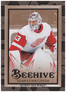 2024-25 UD Extended Series - Sebastian Cossa - Beehive Gold #BH-15