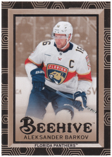 2024-25 UD Extended Series - Aleksander Barkov - Beehive Gold #BH-25