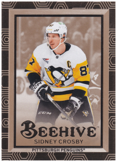 2024-25 UD Extended Series - Sidney Crosby - Beehive Gold #BH-17