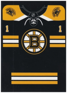 2024-25 UD Credentials - Jeremy Swayman - Arena Giveaways Jerseys #J-SW