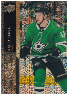 2021-22 UD Series 2 - Radek Faksa - Speckled Rainbow Foil #308