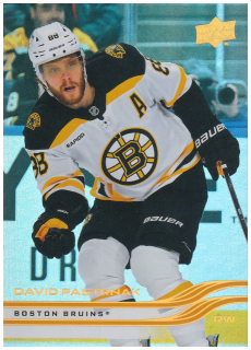 2025-26 UD Series 1 - David Pastrňák - Silver Foil #7