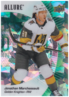 2023-24 UD Allure - Jonathan Marchessault - Green Rainbow /99 #92