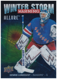 2019-20 UD Allure - Henrik Lundqvist - Winter Storm Warning #WSW-13