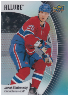 2023-24 UD Allure - Juraj Slafkovský - Black Rainbow #10