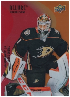 2022-23 UD Allure - Lukáš Dostál - Color Flow Red-Orange #SF-35