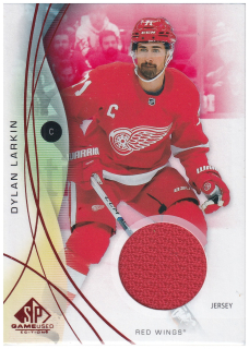 2024-25 UD SP Game Used - Dylan Larkin - Red Jersey #28