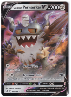 Galarian Perrserker V #129