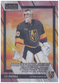 2023-24 UD O-Pee-Chee Platinum - Jiří Patera - Marquee Rookie Sunset #268