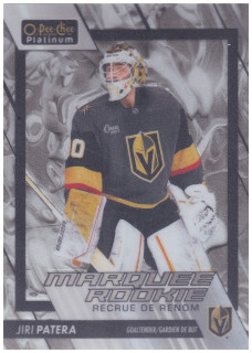 2023-24 UD O-Pee-Chee Platinum - Jiří Patera - Marquee Rookie Liquid Metal /399 #268