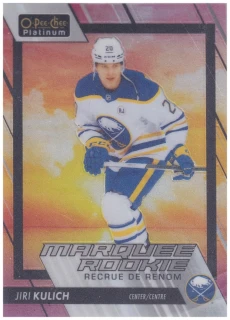 2023-24 UD O-Pee-Chee Platinum - Jiří Kulich - Marquee Rookie Sunset #261