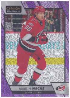 2023-24 UD O-Pee-Chee Platinum - Martin Nečas - Violet Pixels /299 #299