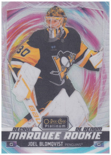 2024-25 UD O-Pee-Chee Platinum - Joel Blomqvist - Marquee Rookie Rainbow Color Wheel #282