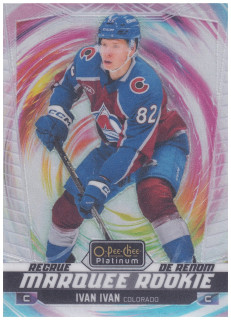2024-25 UD O-Pee-Chee Platinum - Ivan Ivan - Marquee Rookie Rainbow Color Wheel #273