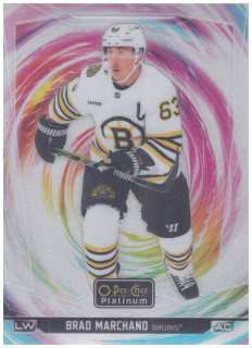 2024-25 UD O-Pee-Chee Platinum - Brad Marchand - Rainbow Color Wheel #3