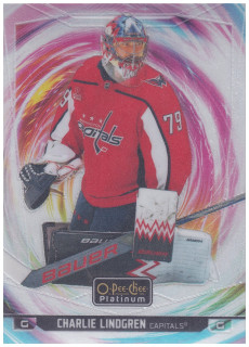 2024-25 UD O-Pee-Chee Platinum - Charlie Lindgren - Rainbow Color Wheel #167