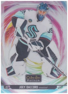 2024-25 UD O-Pee-Chee Platinum - Joey Daccord - Rainbow Color Wheel #179