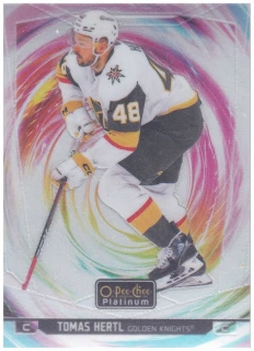 2024-25 UD O-Pee-Chee Platinum - Tomáš Hertl - Rainbow Color Wheel #171