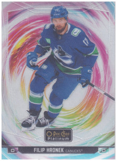 2024-25 UD O-Pee-Chee Platinum - Filip Hronek - Rainbow Color Wheel #170
