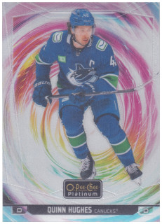 2024-25 UD O-Pee-Chee Platinum - Quinn Hughes - Rainbow Color Wheel #175