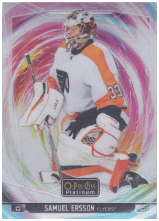 2024-25 UD O-Pee-Chee Platinum - Samuel Ersson - Rainbow Color Wheel #141