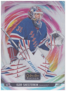 2024-25 UD O-Pee-Chee Platinum - Igor Shesterkin - Rainbow Color Wheel #72