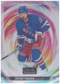 2024-25 UD O-Pee-Chee Platinum - Artemi Panarin - Rainbow Color Wheel #14