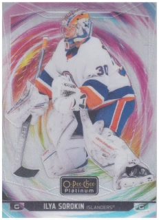 2024-25 UD O-Pee-Chee Platinum - Ilya Sorokin - Rainbow Color Wheel #109